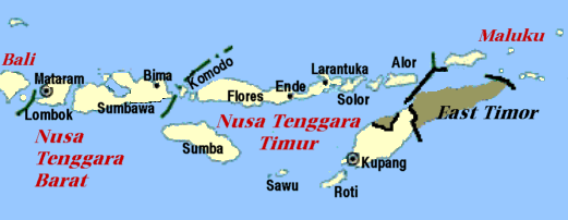 Nusa Tenggara Barat Map Sejarah Indonesia: Nusa Tenggara Barat Dan Nusa Tenggara Timur